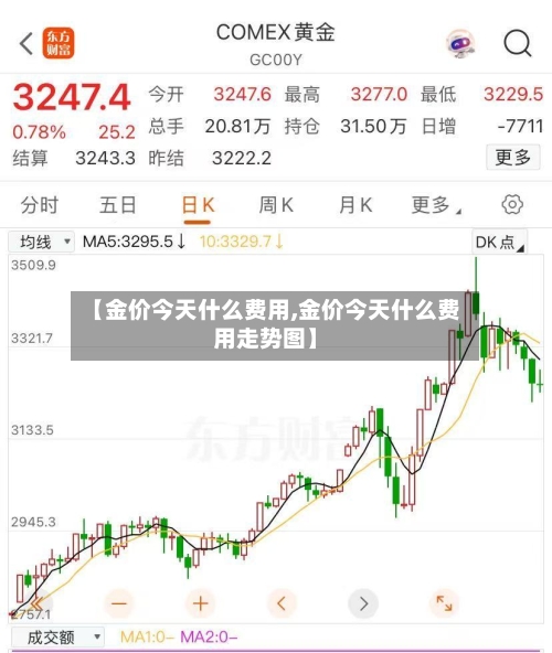 【金价今天什么费用,金价今天什么费用走势图】-第2张图片