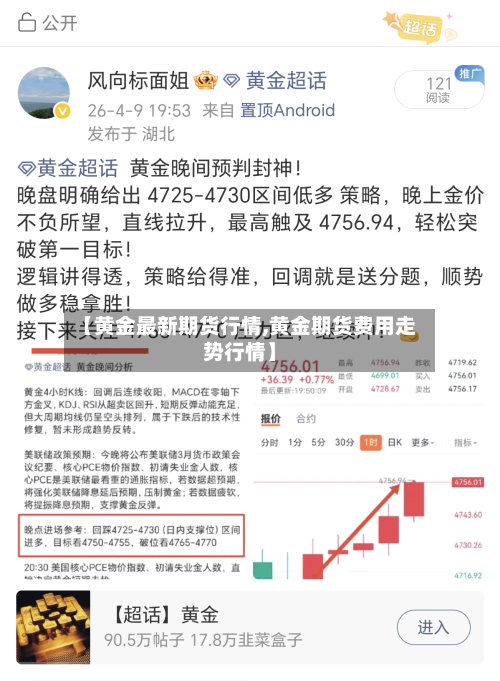 【黄金最新期货行情,黄金期货费用走势行情】