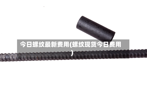 今日螺纹最新费用(螺纹现货今日费用)