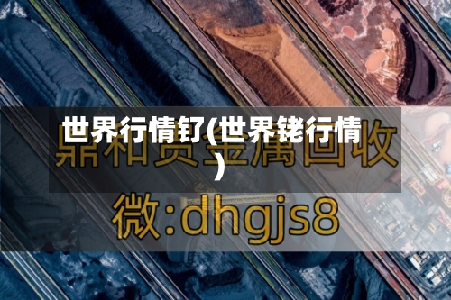 世界行情钌(世界铑行情)-第2张图片