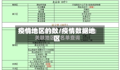 疫情地区的数/疫情数据地区-第2张图片