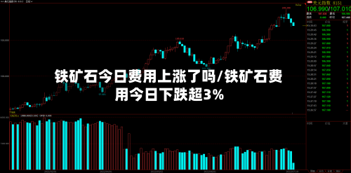 铁矿石今日费用上涨了吗/铁矿石费用今日下跌超3%-第2张图片