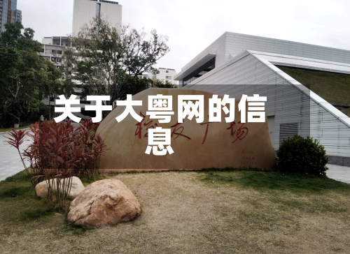 关于大粤网的信息