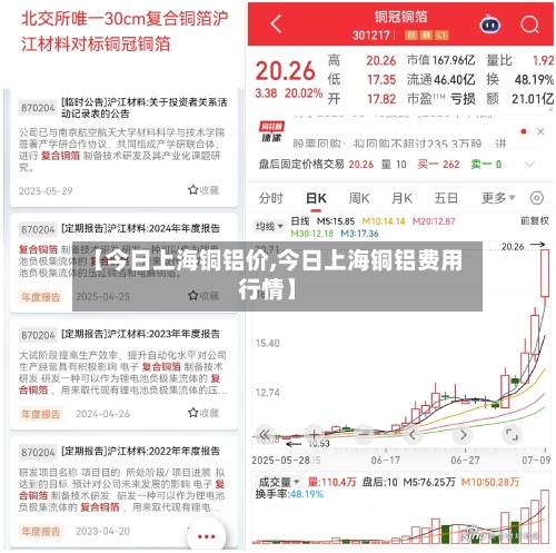 【今日上海铜铝价,今日上海铜铝费用行情】-第2张图片