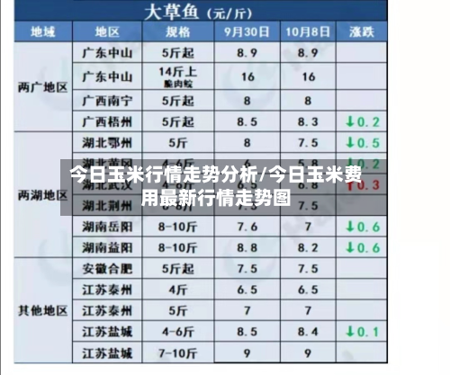 今日玉米行情走势分析/今日玉米费用最新行情走势图-第2张图片