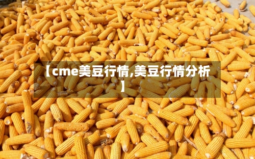 【cme美豆行情,美豆行情分析】